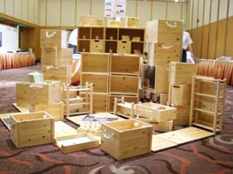 商品の展示