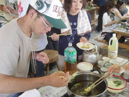 地元池川の天然の山菜などをパクリ!