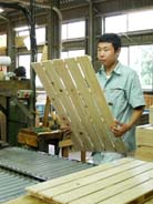 生産後の目視検品